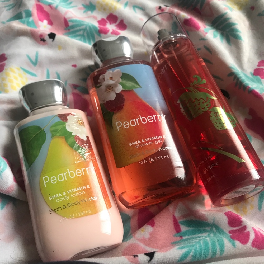 Lotion spray and shower gel